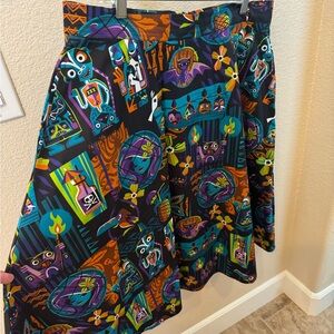 Jeff Granito Haunted Mansion Tiki Skirt